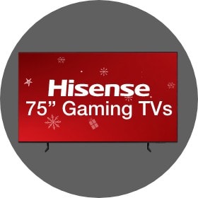 Big Savings 75 Inch Hisense Gaming TVs